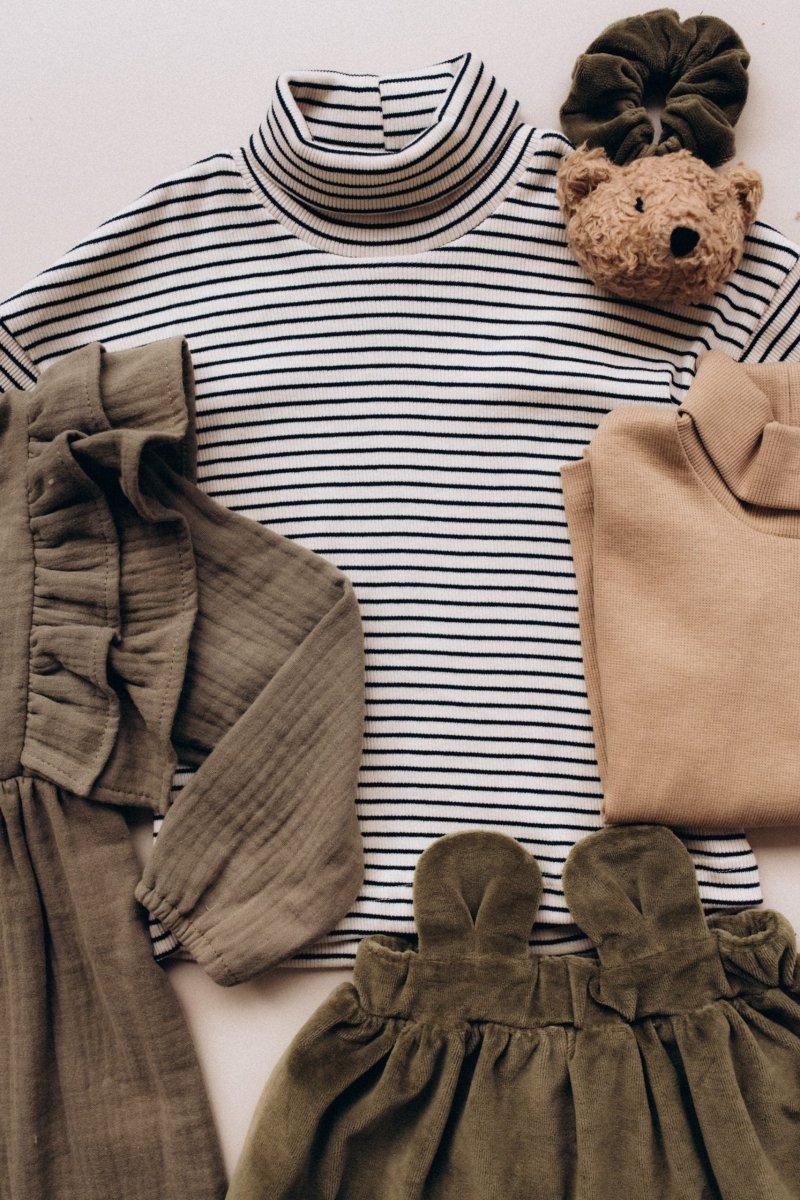 Rollkragen Shirt aus Bio Baumwolle - The Baltic Shop