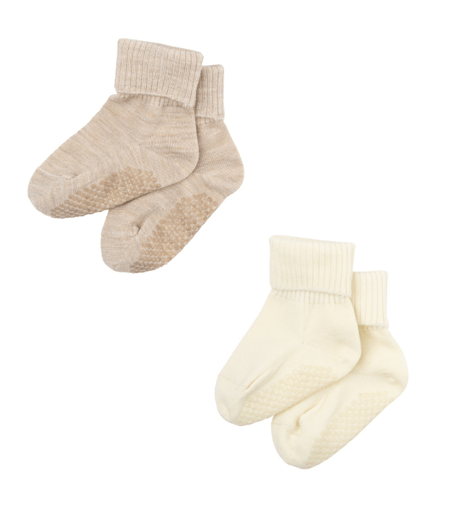 Rutschfeste Socken aus Merinowolle - 2 Farben - The Baltic Shop