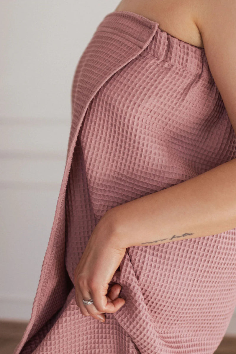 Saunakleid aus 100% Baumwolle in 4 Farben - The Baltic Shop