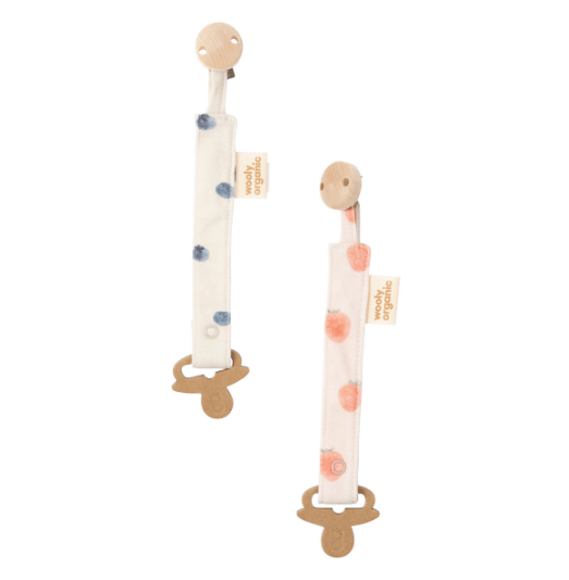 Schnuller Clip aus Baumwolle in 2 Farben - The Baltic Shop