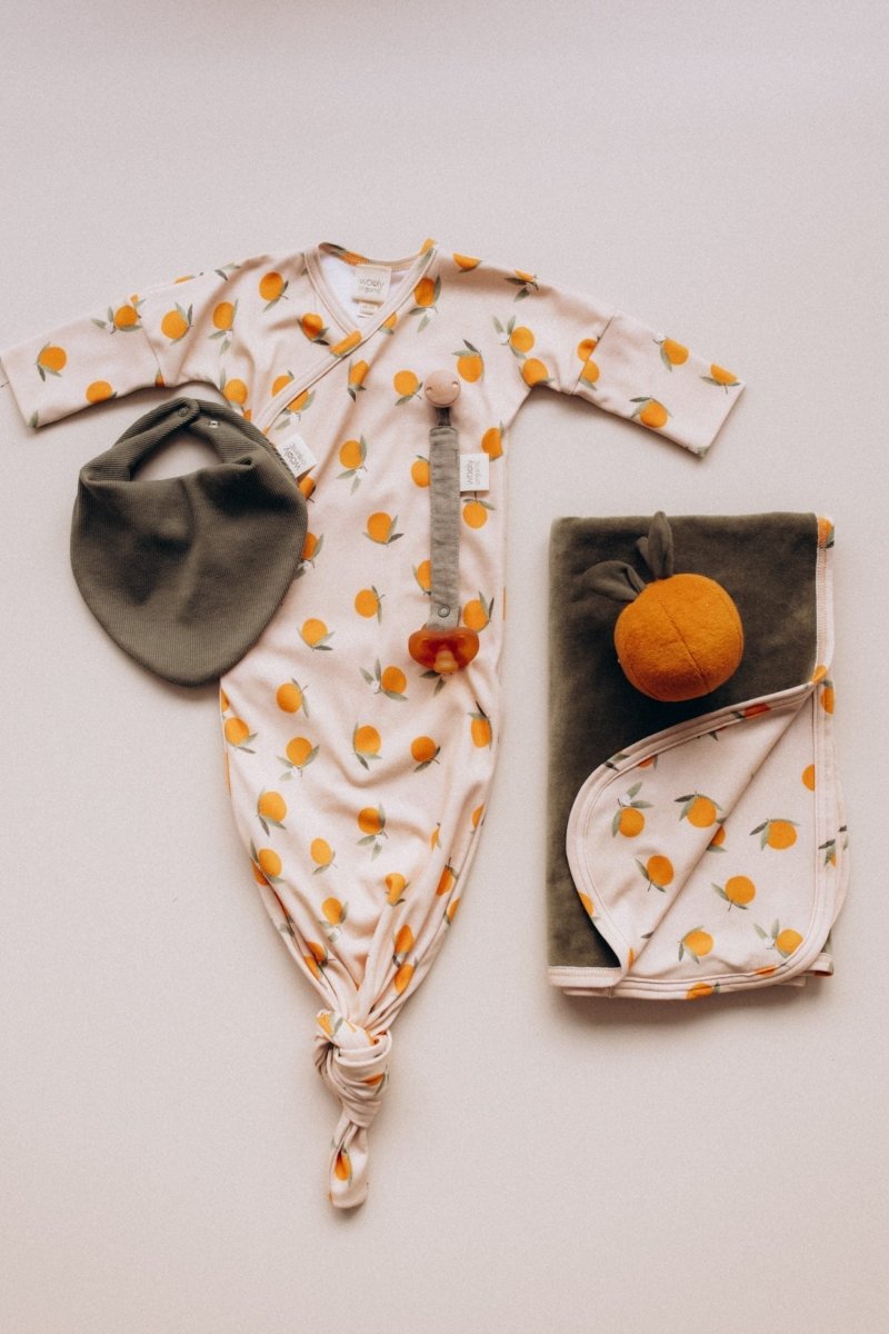 Schnullerclip aus Musselin Bio Baumwolle - The Baltic Shop