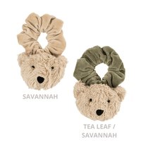 Scrunchy mit Teddy in 2 Farben - The Baltic Shop