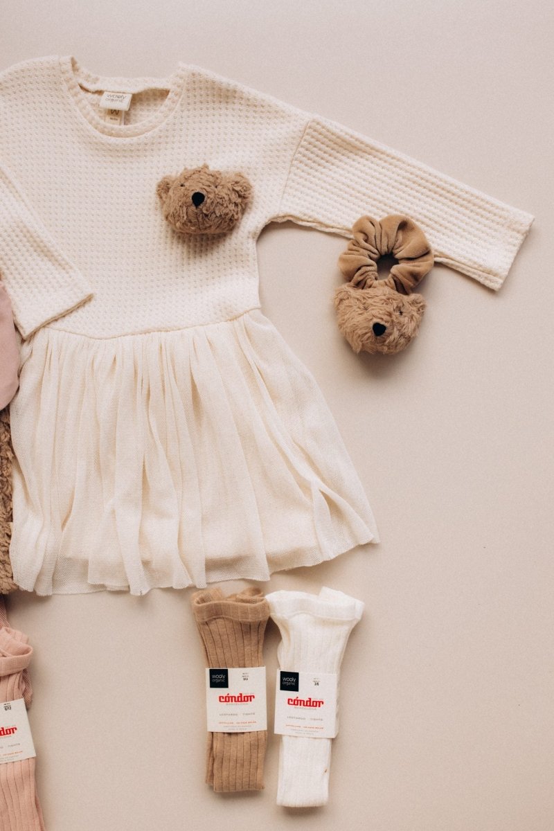 Scrunchy mit Teddy in 2 Farben - The Baltic Shop