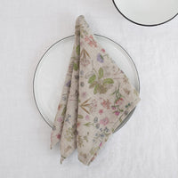 Servietten aus Naturleinen, Botany - 2er Set - The Baltic Shop