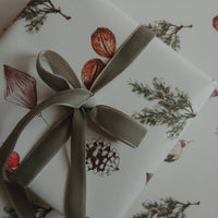 Set aus 3 Stück weißem Geschenkpapier - Weihnachtsdekorationen - The Baltic Shop