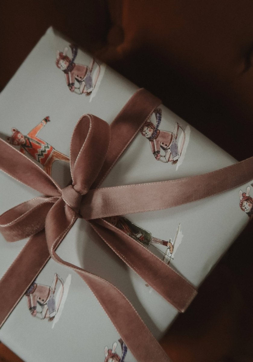 Set mit 3 Bögen Geschenkpapier - Winterfreuden - The Baltic Shop