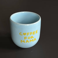 Sisi - Tasse, Kaffee für Mama, blau - The Baltic Shop