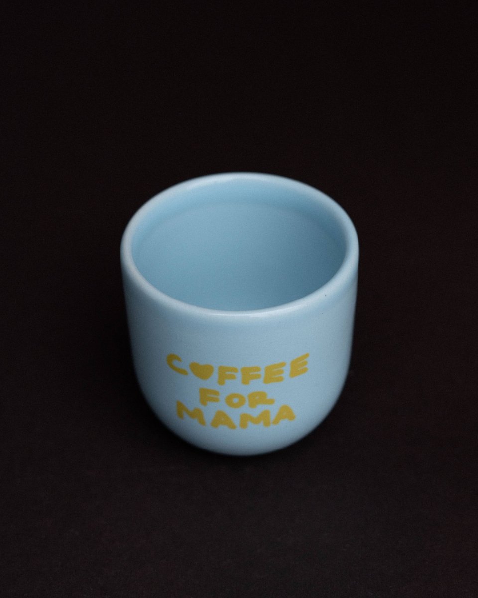 Sisi - Tasse, Kaffee für Mama, blau - The Baltic Shop