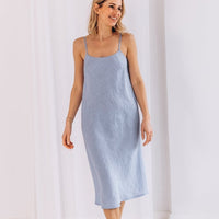 Slipkleid aus Leinen "Ruby" - The Baltic Shop