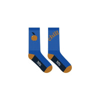 Socken in Blau mit Apfel Aufdruck - The Baltic Shop