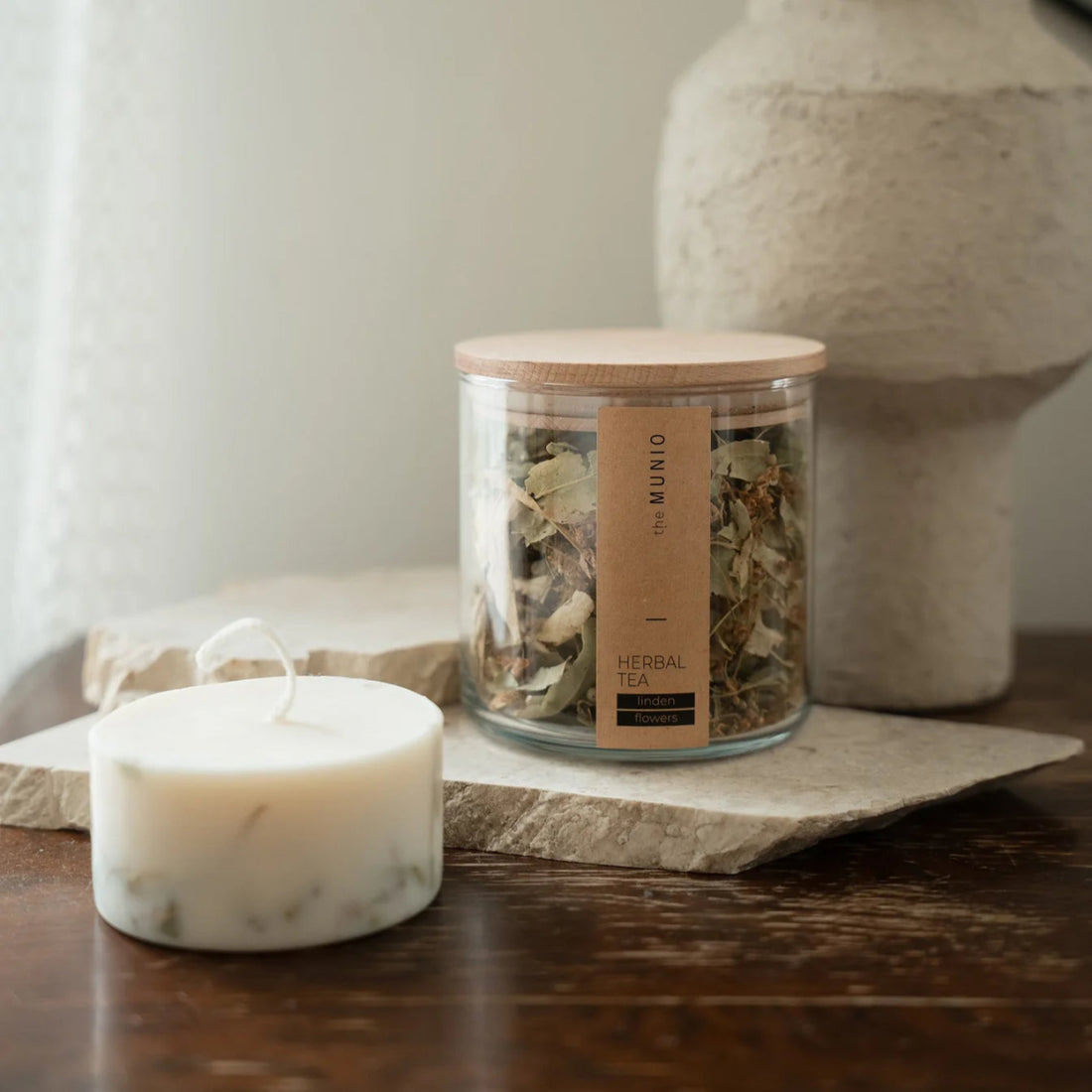 Sojawachs Minikerze "Lindenblüte" - The Baltic Shop