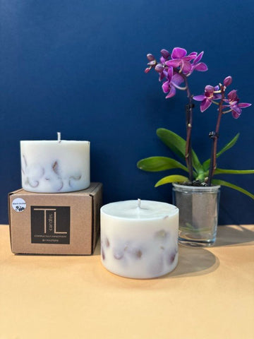 Sojawachskerze mit Duft der schwarzen Orchidee - The Baltic Shop