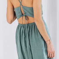 Sommerlicher Kleid aus Leinen "Liga" - The Baltic Shop