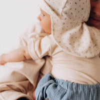 Sonnenhut aus Bio Musselin in 2 Farben - The Baltic Shop