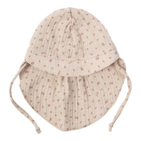 Sonnenhut aus Bio Musselin in 2 Farben - The Baltic Shop