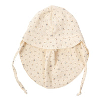 Sonnenhut aus Bio Musselin in 2 Farben - The Baltic Shop