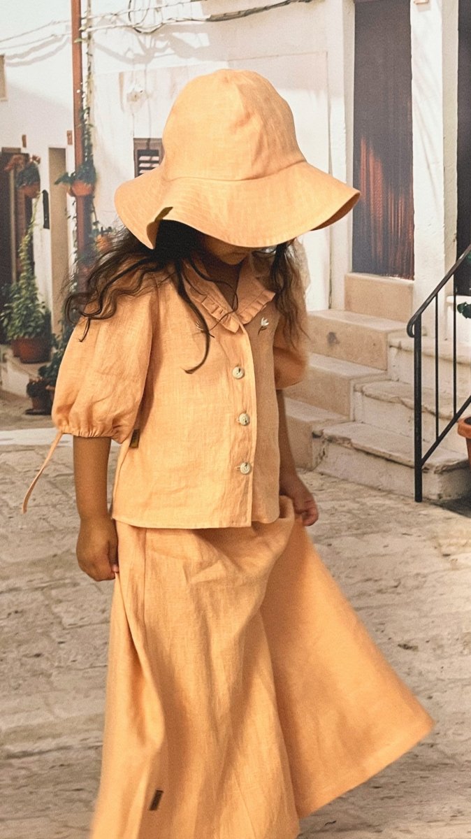 Sonnenhut aus Leinen in 2 Farben - The Baltic Shop