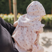 Sonnenhut aus Musselinbaumwolle für Babies - The Baltic Shop