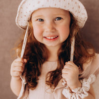 Sonnenhut mit Teddyohren aus Bio Baumwolle in 5 Farben - The Baltic Shop