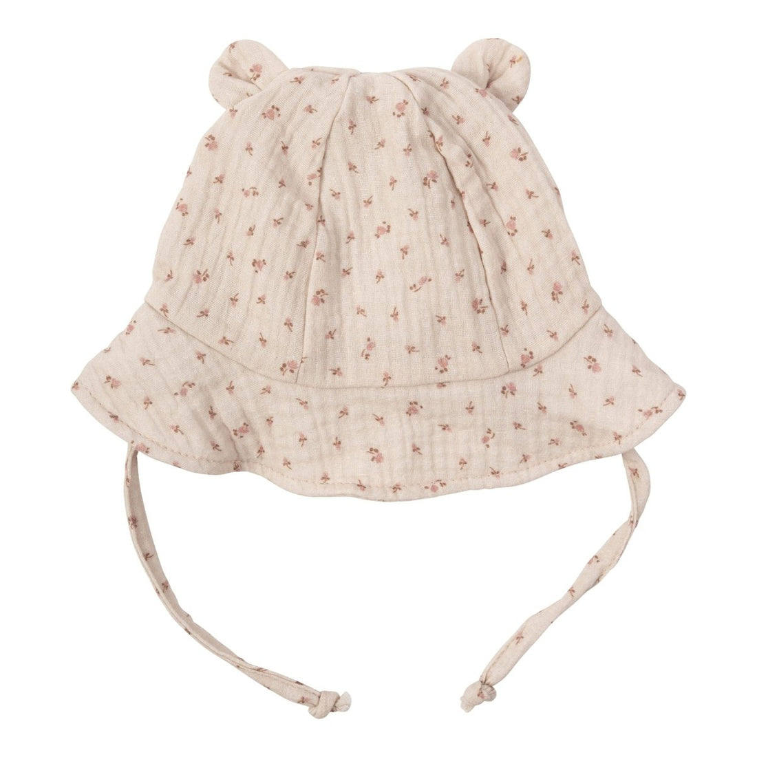 Sonnenhut mit Teddyohren aus Bio Baumwolle in 5 Farben - The Baltic Shop