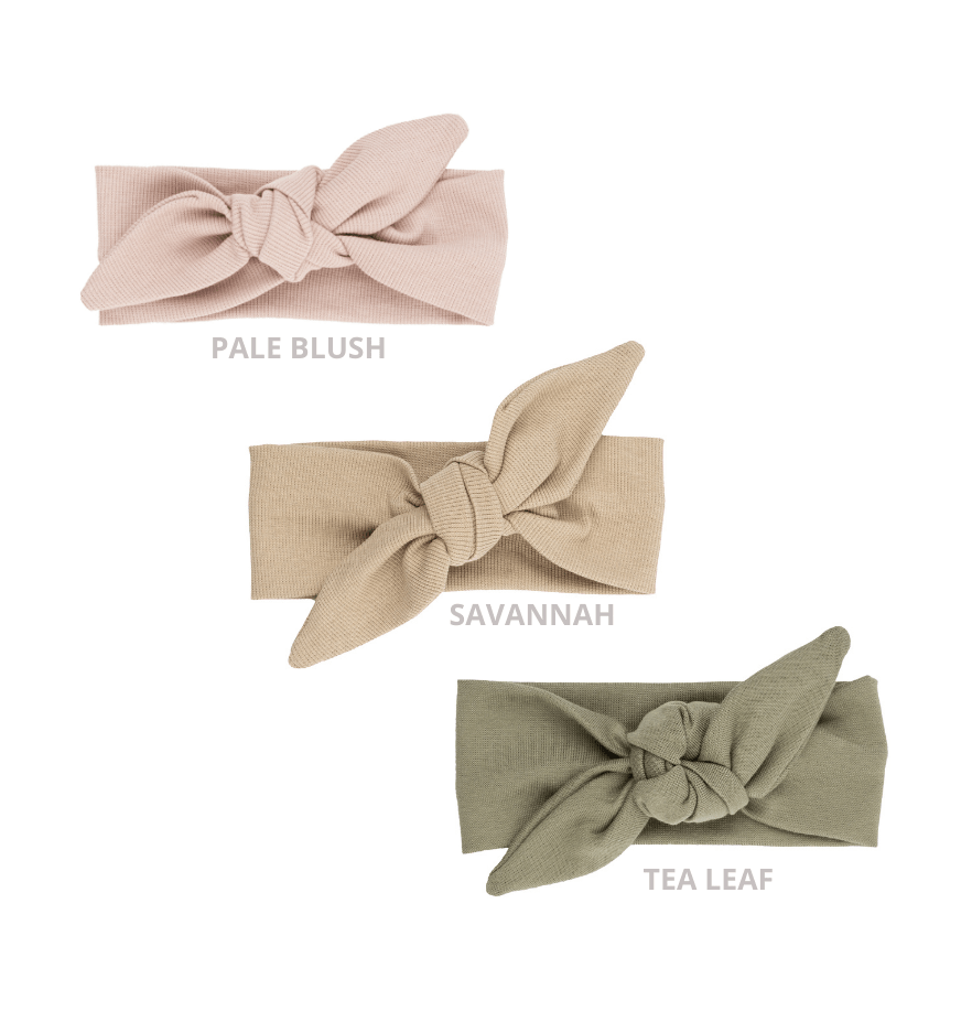 Stirnband aus Bio Baumwolle in 3 Farben - The Baltic Shop