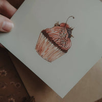 Süßer Kuchen / Klappkarte - The Baltic Shop