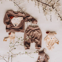 Knisterspielzeug - Hund, Schaf und Maus