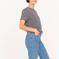 T-Shirt aus Premium - Baumwolle in Grau - The Baltic Shop