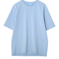 T-Shirt 'HONOLULU' | lockerer Schnitt, Farbe 'Sommerhimmel', Baumwollmischung - The Baltic Shop