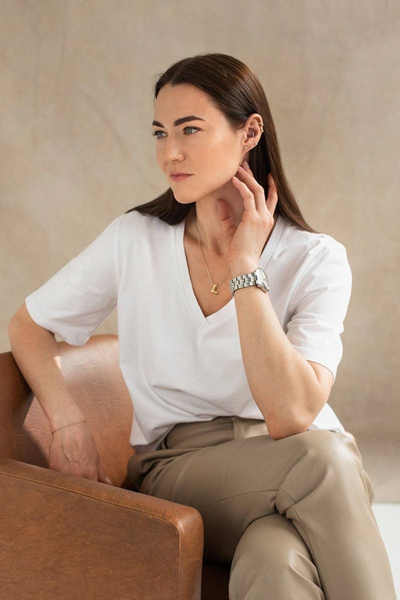 T-Shirt 'LISBON' | hochwertige Baumwolle - The Baltic Shop