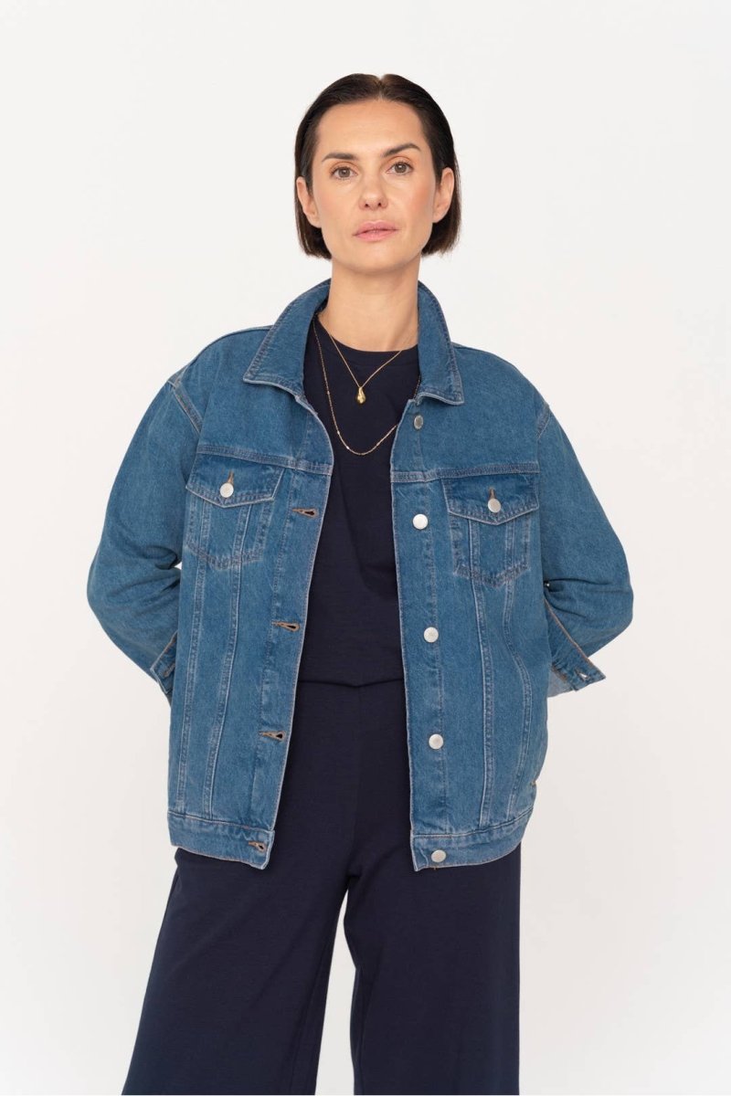 T-Shirt NAIROBI - Premium Baumwoll - T-Shirt in Marineblau - The Baltic Shop