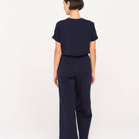 T-Shirt NAIROBI - Premium Baumwoll - T-Shirt in Marineblau - The Baltic Shop