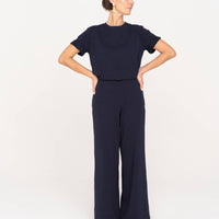 T-Shirt NAIROBI - Premium Baumwoll - T-Shirt in Marineblau - The Baltic Shop