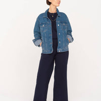 T-Shirt NAIROBI - Premium Baumwoll - T-Shirt in Marineblau - The Baltic Shop