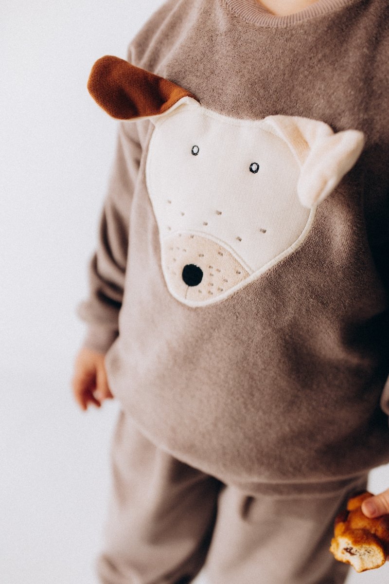 Terry Oversize Pullover in 2 Motive - The Baltic Shop