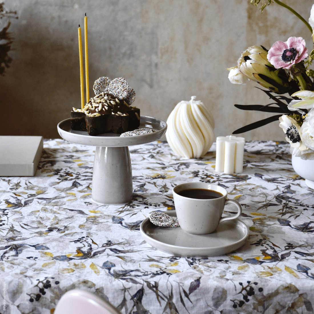 Tischdecke aus Leinen - Meadow - The Baltic Shop