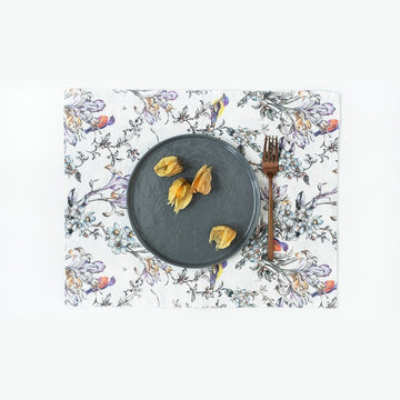 Tischset aus Leinen - Birds - The Baltic Shop