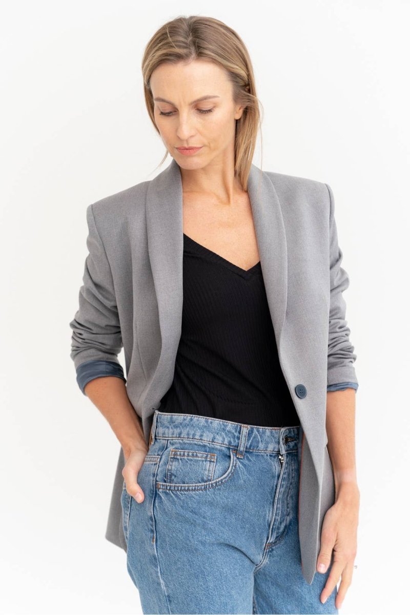 Top 'ELBA' | weicher Bambusstoff in schwarz - The Baltic Shop