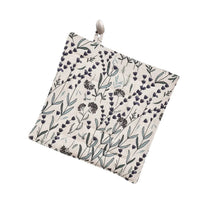 Topfuntersetzer aus Leinen mit Lavendel Motiv - The Baltic Shop