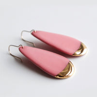 Tropfenohrringe aus Porzellan - The Baltic Shop