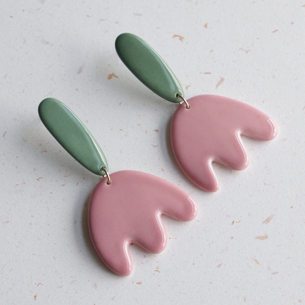 Tulpen Ohrringe – Der Inbegriff von Liebe und Eleganz - The Baltic Shop