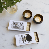 Uhu und Eule - Streichholzschachtel - The Baltic Shop