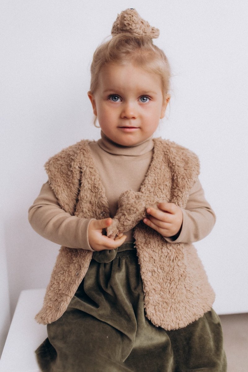 Unisex Plüschweste aus Bio Baumwolle - The Baltic Shop