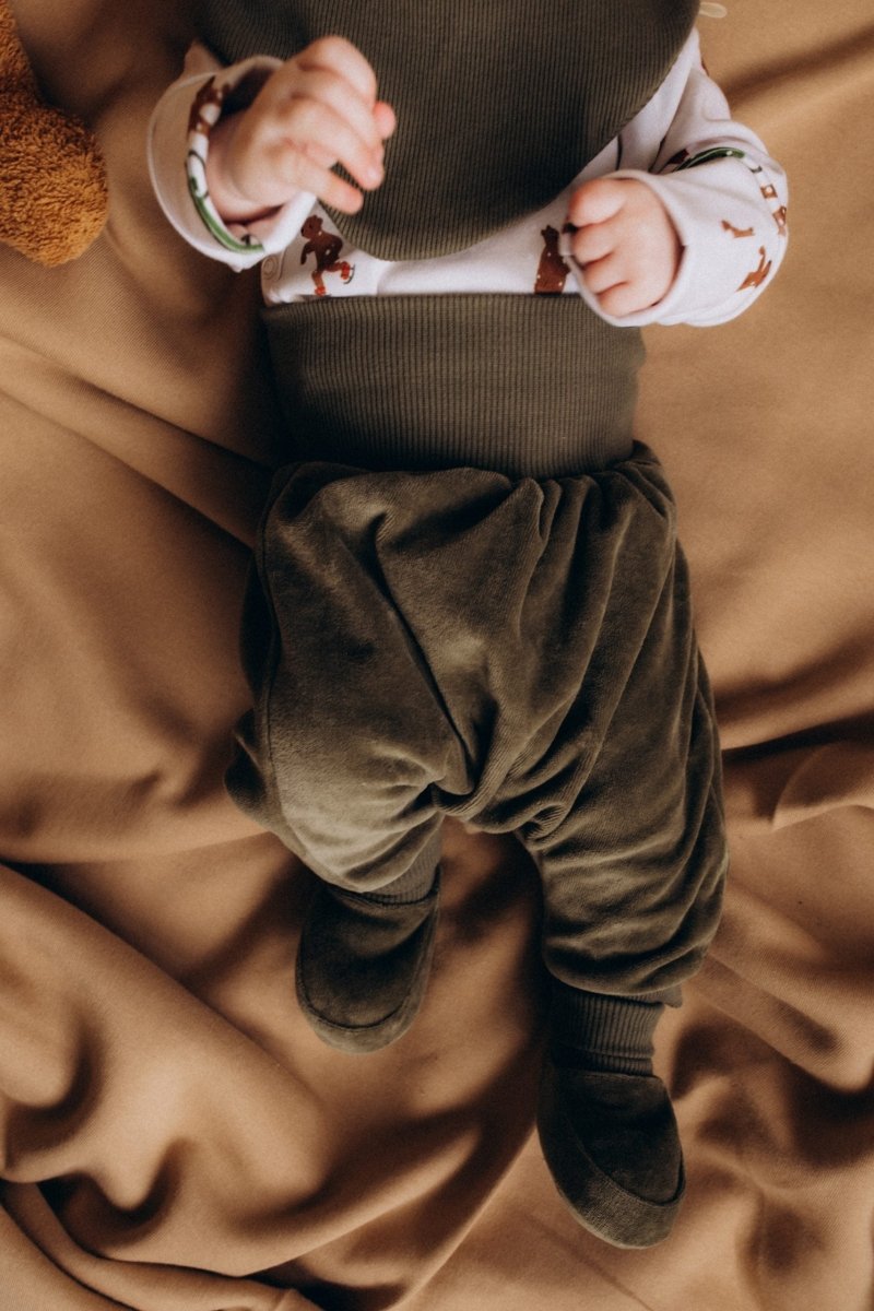 Velour Hose aus Bio Baumwolle in 3 Farben - The Baltic Shop