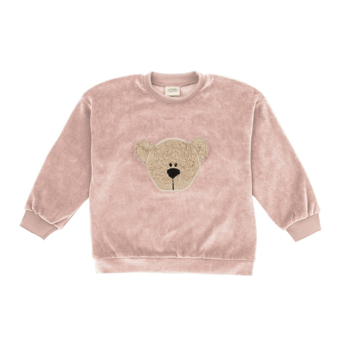 Velour Pullover mit Teddy aus Bio Baumwolle in 2 Farben - The Baltic Shop
