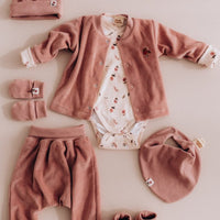 Velours-Hose Baby aus Bio-Baumwolle | Wooly Organic - The Baltic Shop