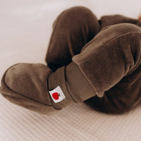 Velours-Hose Baby aus Bio-Baumwolle | Wooly Organic - The Baltic Shop