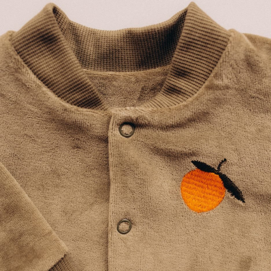 Veloursjacke aus Bio Baumwolle in 3 farben - The Baltic Shop