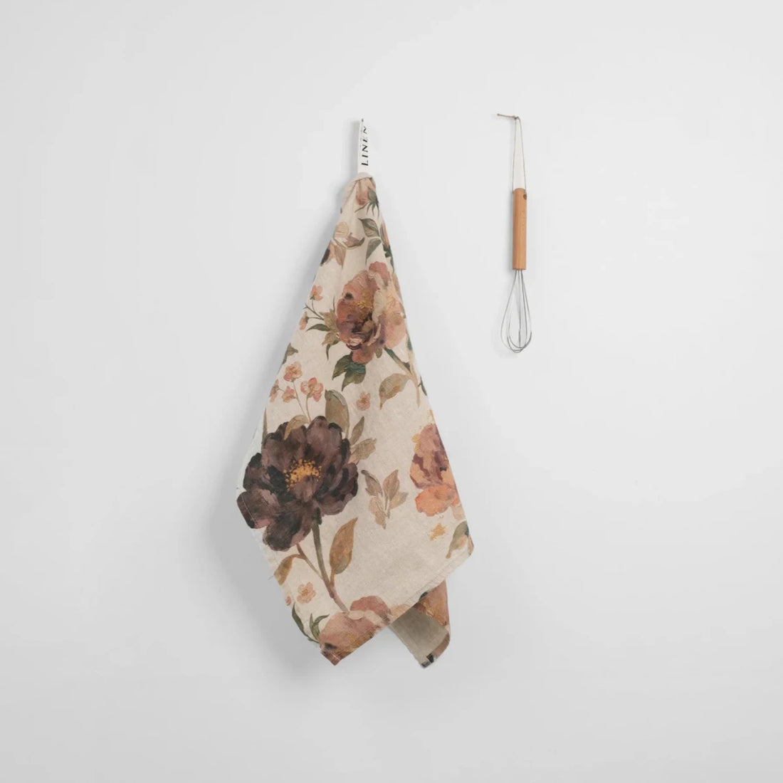 Vintage Roses Geschirrtuch aus Leinen - The Baltic Shop