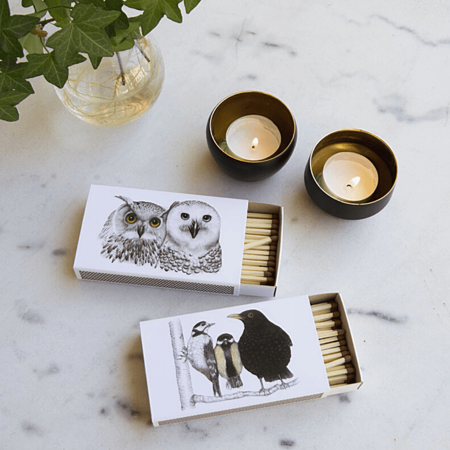 Vögel - Streichholzschachtel - The Baltic Shop